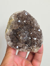 Load image into Gallery viewer, Black Amethyst Crystal Cluster | Raw Natural Stone from India A533