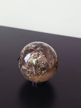 Load image into Gallery viewer, Rainbow Smokey Quartz Sphere S220
