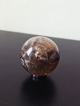 Load image into Gallery viewer, Rainbow Smokey Quartz Sphere S222