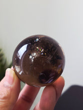 Load image into Gallery viewer, Rainbow Smokey Quartz Sphere S224