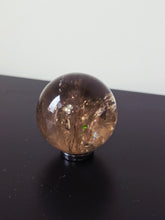 Load image into Gallery viewer, Rainbow Smokey Quartz Sphere S225