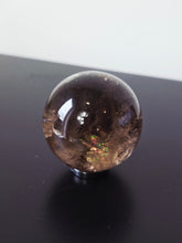 Load image into Gallery viewer, Rainbow Smokey Quartz Sphere S226
