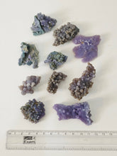 Load image into Gallery viewer, Grape Agate (Purple Chalcedony ) Clusters G010 x 1
