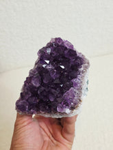 Load image into Gallery viewer, Amethyst High-Grade Brazil Natural Crystal Cluster A559
