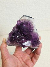 Load image into Gallery viewer, Amethyst High-Grade Brazil Natural Crystal Cluster A562