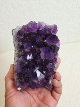 Load image into Gallery viewer, Amethyst High-Grade Brazil Natural Crystal Cluster A565