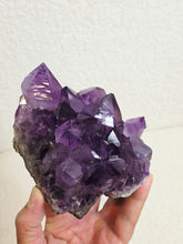 Load image into Gallery viewer, Amethyst High-Grade Brazil Natural Crystal Cluster A566