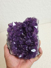 Load image into Gallery viewer, Amethyst High-Grade Brazil Natural Crystal Cluster A568