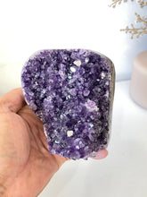 Load image into Gallery viewer, Amethyst Natural Crystal Cluster A297