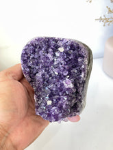 Load image into Gallery viewer, Amethyst Natural Crystal Cluster A297