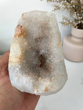 Load image into Gallery viewer, Natural Anandalite 'Iris aka Rainbow Quartz' Crystal Cluster Rare AN007