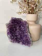 Load image into Gallery viewer, Amethyst High-Grade Natural Crystal Cluster A304