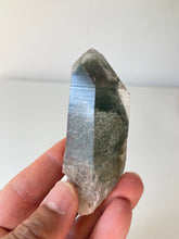 Load image into Gallery viewer, Chlorite Green Phantom Himalayan Quartz Crystal Q292a