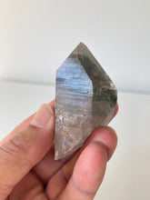 Load image into Gallery viewer, Chlorite Green Phantom Himalayan Quartz Crystal Q296a