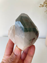 Load image into Gallery viewer, Chlorite Green Phantom Himalayan Quartz Crystal Q288a