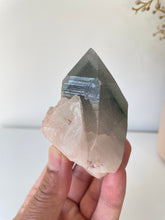 Load image into Gallery viewer, Chlorite Green Phantom Himalayan Quartz Crystal Q288a