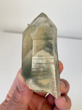 Load image into Gallery viewer, Green Phantom Himalayan Quartz Crystal Q284a