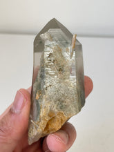 Load image into Gallery viewer, Green Phantom Himalayan Quartz Crystal Q284a