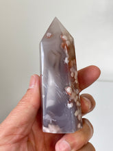 Load image into Gallery viewer, Large Flower Agate Crystal Tower High Grade T038a