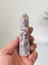 Load image into Gallery viewer, Large Flower Agate Crystal Tower High Grade T040a