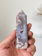 Load image into Gallery viewer, Large Flower Agate Crystal Tower High Grade T040a