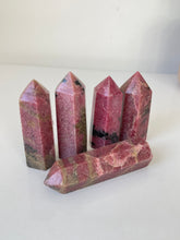Load image into Gallery viewer, Rhodonite Tower High Grade T054a