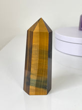Load image into Gallery viewer, Tiger Eye Generator/Tower Natural Crystal T164a