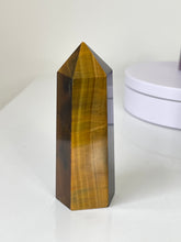 Load image into Gallery viewer, Tiger Eye Generator/Tower Natural Crystal T164a