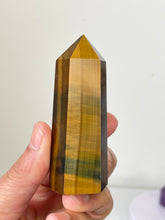 Load image into Gallery viewer, Tiger Eye Generator/Tower Natural Crystal T164a