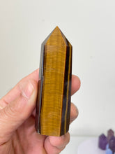 Load image into Gallery viewer, Tiger Eye Generator/Tower Natural Crystal T165a