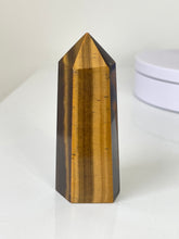 Load image into Gallery viewer, Tiger Eye Generator/Tower Natural Crystal T166a