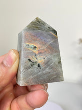 Load image into Gallery viewer, Purple Labradorite Tower Rare T197a