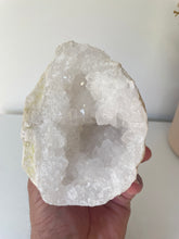 Load image into Gallery viewer, Moroccan Quartz Geode Pair (140mm) QG062