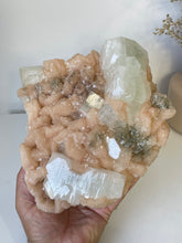 Load image into Gallery viewer, Green Apophyllite Natural Cluster AP750a