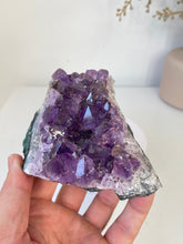 Load image into Gallery viewer, Amethyst High-Grade Natural Crystal Cluster A458