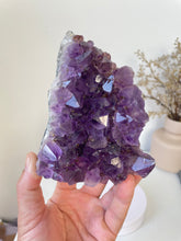 Load image into Gallery viewer, Amethyst High-Grade Natural Crystal Cluster A464