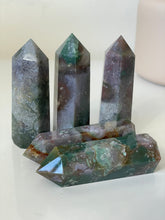 Load image into Gallery viewer, 1 x Ocean Jasper Crystal Tower T980