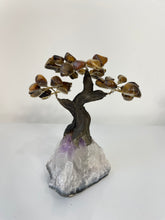 Load image into Gallery viewer, Tiger Eye Gem Tree (S) TR072