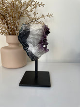 Load image into Gallery viewer, Amethyst High-Grade on Stand Natural Crystal Cluster A333