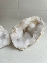 Load image into Gallery viewer, Moroccan Quartz Geode Pair Large (2.5-3kg) QG077