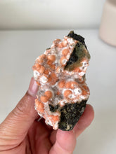 Load image into Gallery viewer, Orange Thomsonite Crystal Cluster Rare AP544a