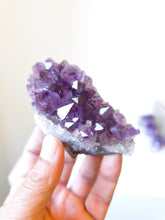 Load image into Gallery viewer, Amethyst Natural Crystal Cluster A496