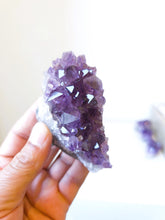 Load image into Gallery viewer, Amethyst Natural Crystal Cluster A496