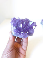 Load image into Gallery viewer, Amethyst Natural Crystal Cluster A497