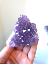 Load image into Gallery viewer, Amethyst Natural Crystal Cluster A498