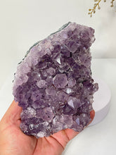Load image into Gallery viewer, Amethyst Natural Crystal Cluster A477