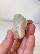 Load image into Gallery viewer, Pointed Apophyllite with Stilbite Cluster AP665a