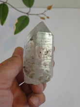 Load image into Gallery viewer, Chlorite Green Phantom Himalayan Quartz Crystal Q421a