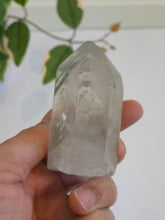 Load image into Gallery viewer, Chlorite Green Phantom Himalayan Quartz Crystal Q421a