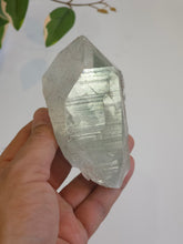 Load image into Gallery viewer, Chlorite Green Phantom Himalayan Quartz Crystal Q428a
